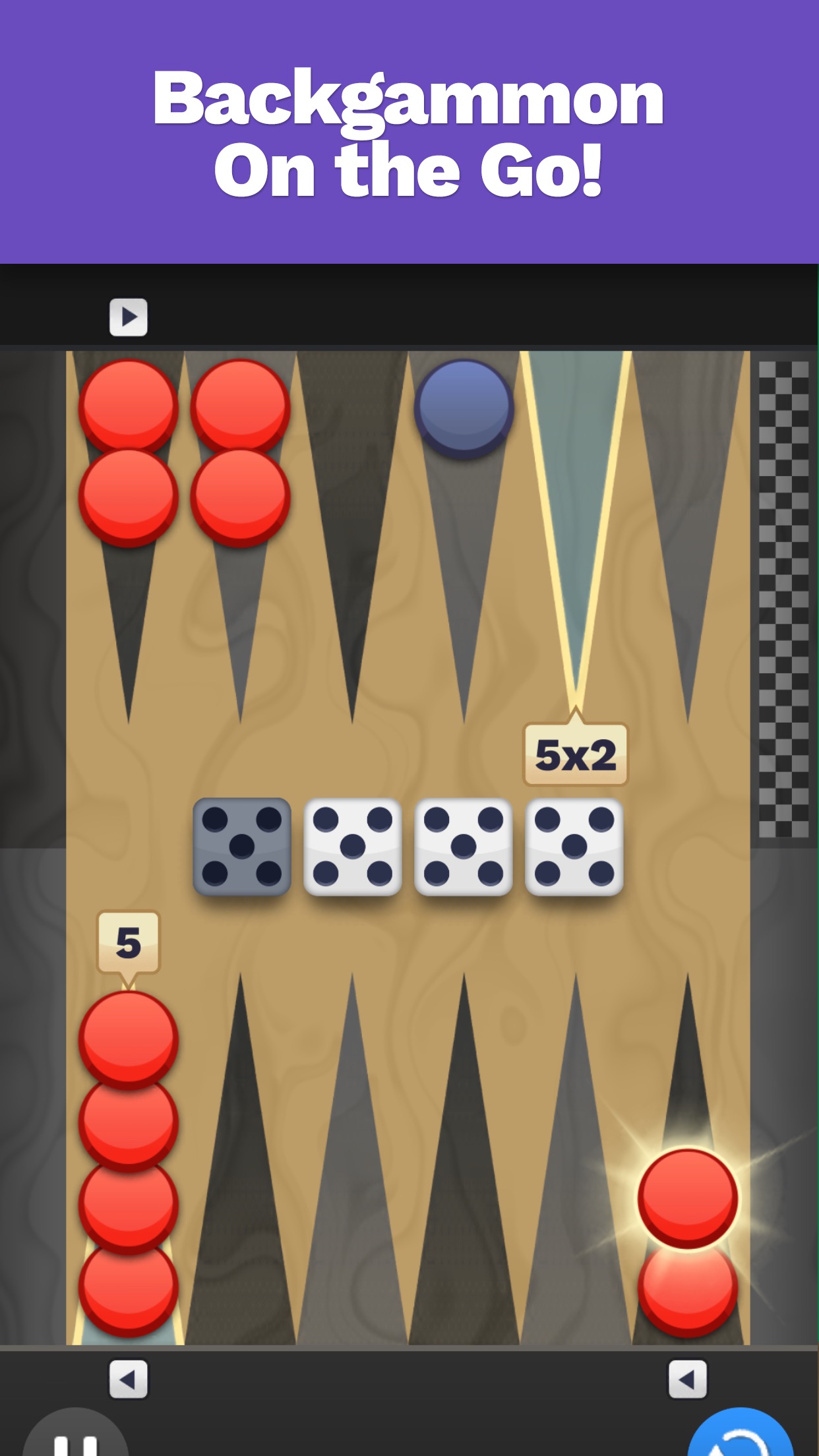 Backgammon Blitz by Tether Studios